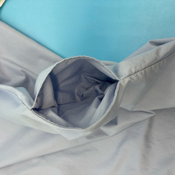 The Vermont Country Store Cotton Sleeveless Nightgown White and Light Blue XL - Picture 5 of 7